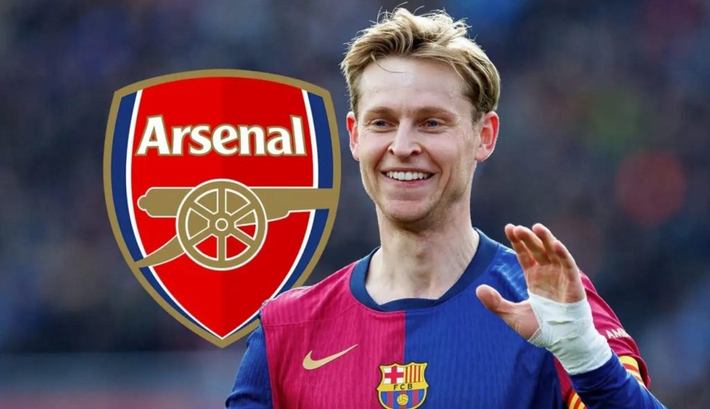 Arsenal coi De Jong là mảnh ghép lý tưởng để tăng cường sức sáng tạo tuyến giữa