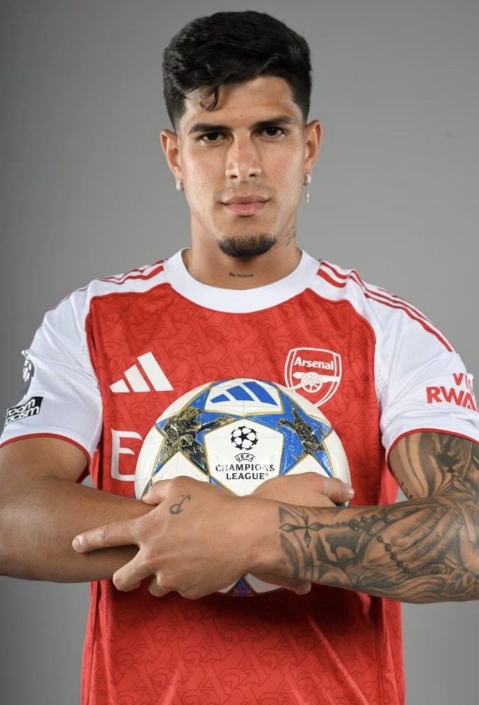 Piero Hincapie là bản hợp đồng thứ 8 của Arsenal trong mùa hè này