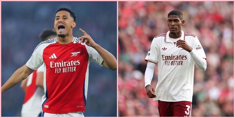 Saliba nguy cơ mất vị trí chính thức vào tay Mosquera