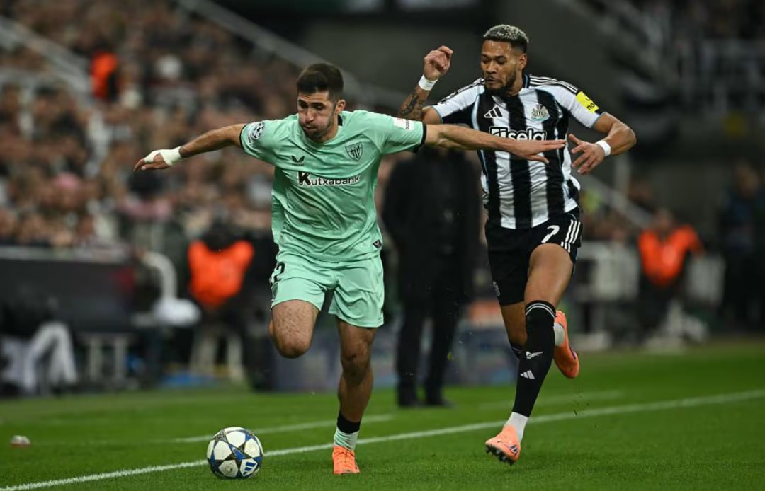Newcastle United vs Athletic Bilbao (03:00 &#8211; 06/11) | Xem lại trận đấu
